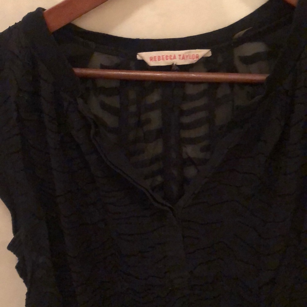 Sheer Rebecca Taylor top